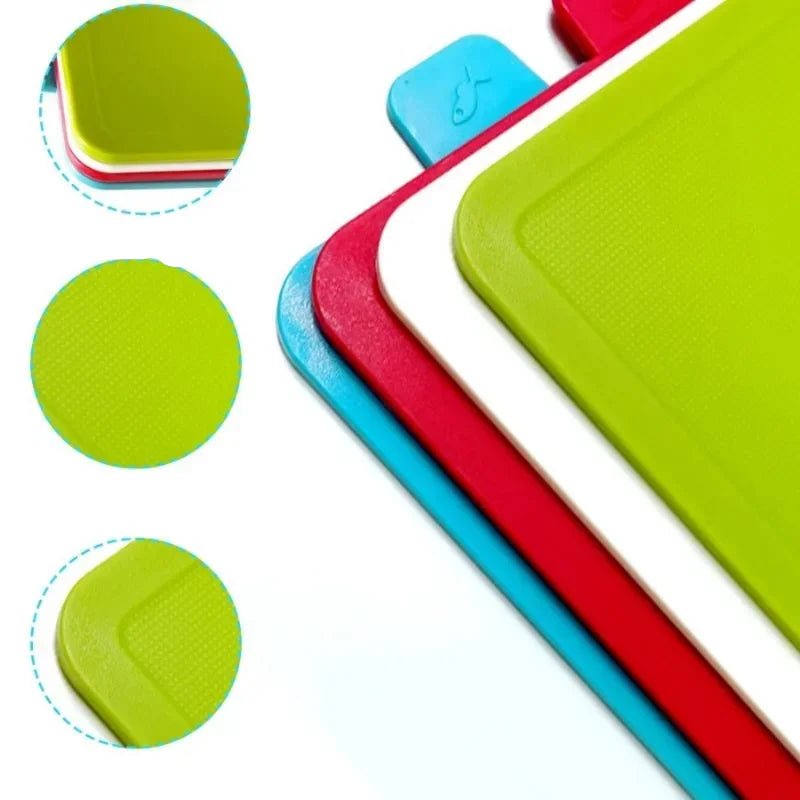 Kit 4 Tabuas De Corte Colorida - achatudostore