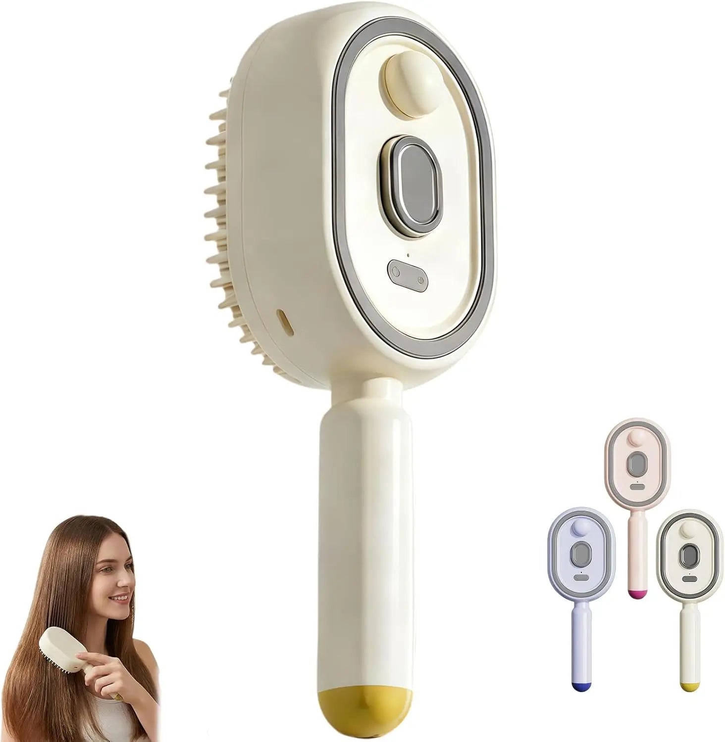 BrumaSpa™ — Escova Massageadora 3 em 1 com Spray