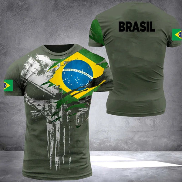 Camisa Brasil Patriota - Ele vai Voltar! - achatudostore