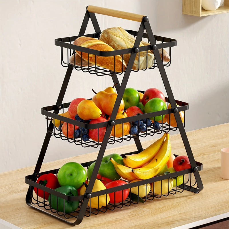 Cesta de Frutas Tripla - achatudostore