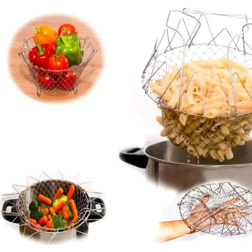 Cesta Mágica de Malha FryChef - achatudostore