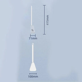 Escova Sanitária Silicone Longa com Suporte - achatudostore