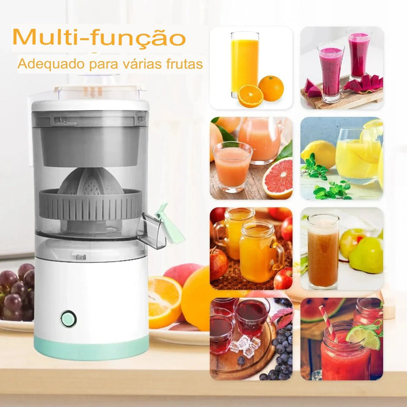 Espremedor de Frutas elétrico portátil sem fio, recarregável por USB - achatudostore