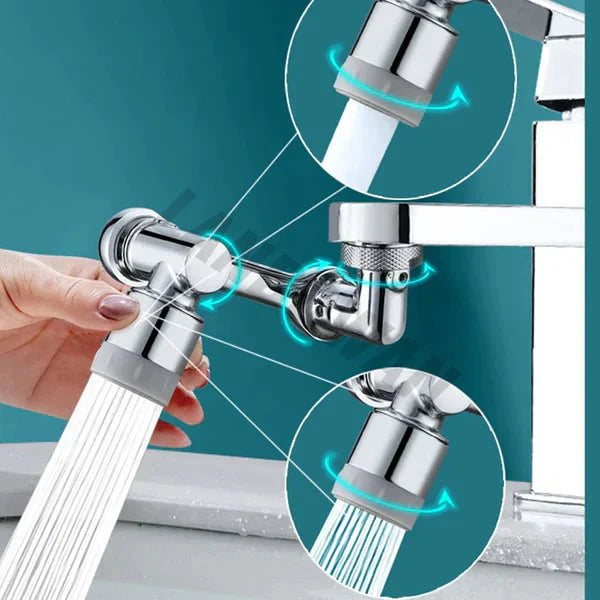 Pague 2 e Leve 3 Unidades - Sprayer Head - Extensor Universal em Inox com Rotação de 1080°