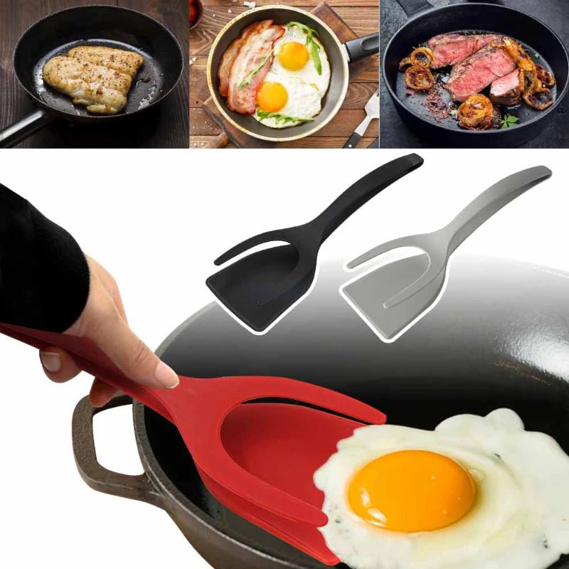 FlipMaster 2 em 1 - Espátula de silicone - achatudostore