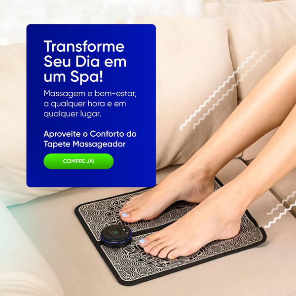 Foot Mat - Tapete Massageador com Tecnologia EUMS - achatudostore