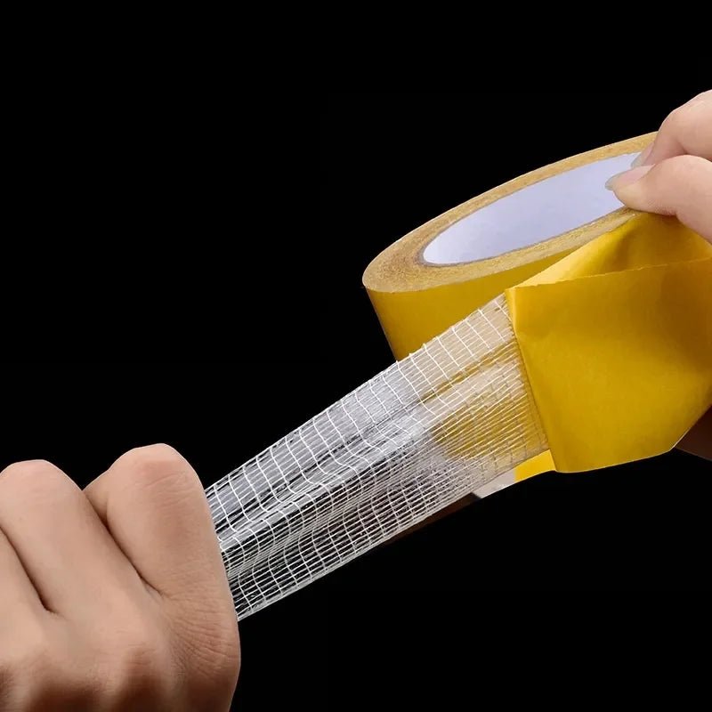 Golden Tape - Fita Adesiva dupla face de Malha Mesh Fiber - achatudostore