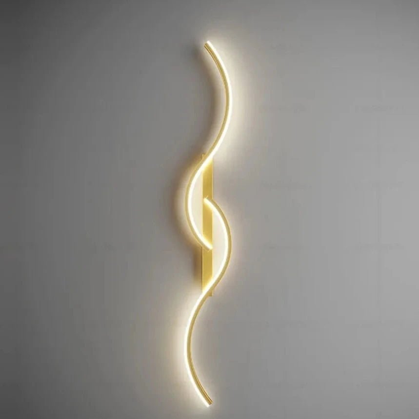 Luminária LED de Parede Moderna - Luz LED Minimalista para Quarto, Cabeceira, Luminárias de Parede - achatudostore