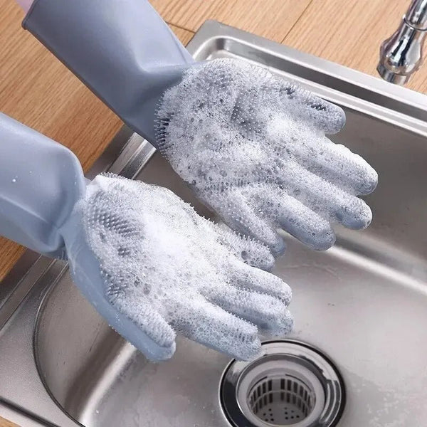 MagicClean Luvas de Silicone - achatudostore