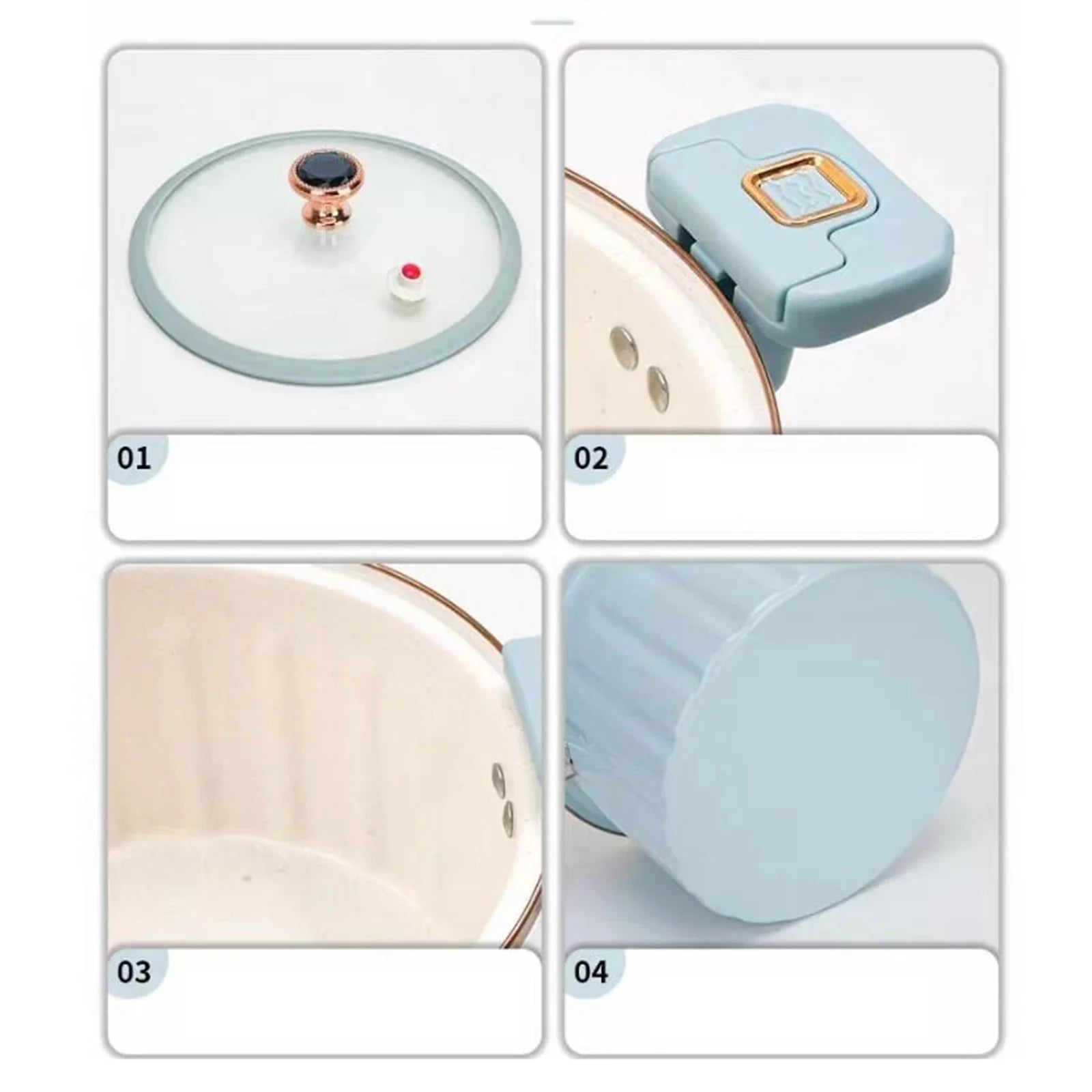 MasterPot 8L - Panela de Pressão Luxuosa de 8 Litros - achatudostore