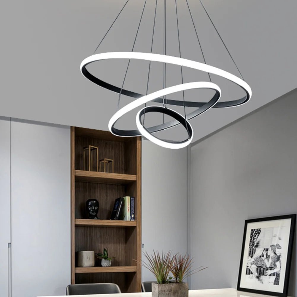 Pendente Torcido Luxuoso Nórdico Ajustável LED com alto brilho - achatudostore