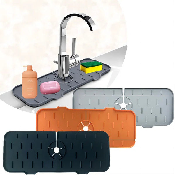 ProtecSplash - Tapete Absorvente de Silicone para Torneira - achatudostore