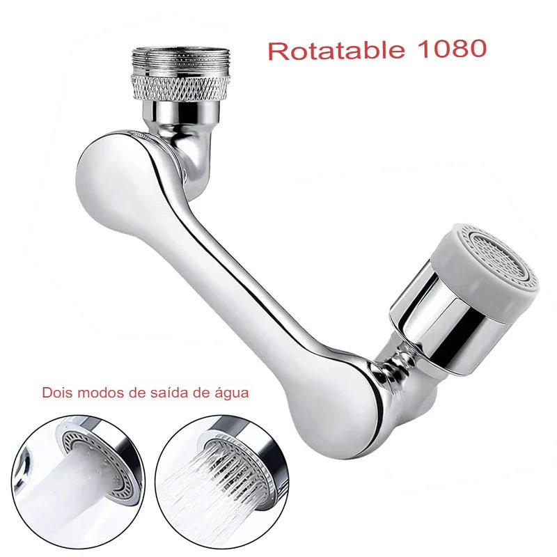 Sprayer Head - Extensor Universal em Inox com Rotação de 1080° - achatudostore