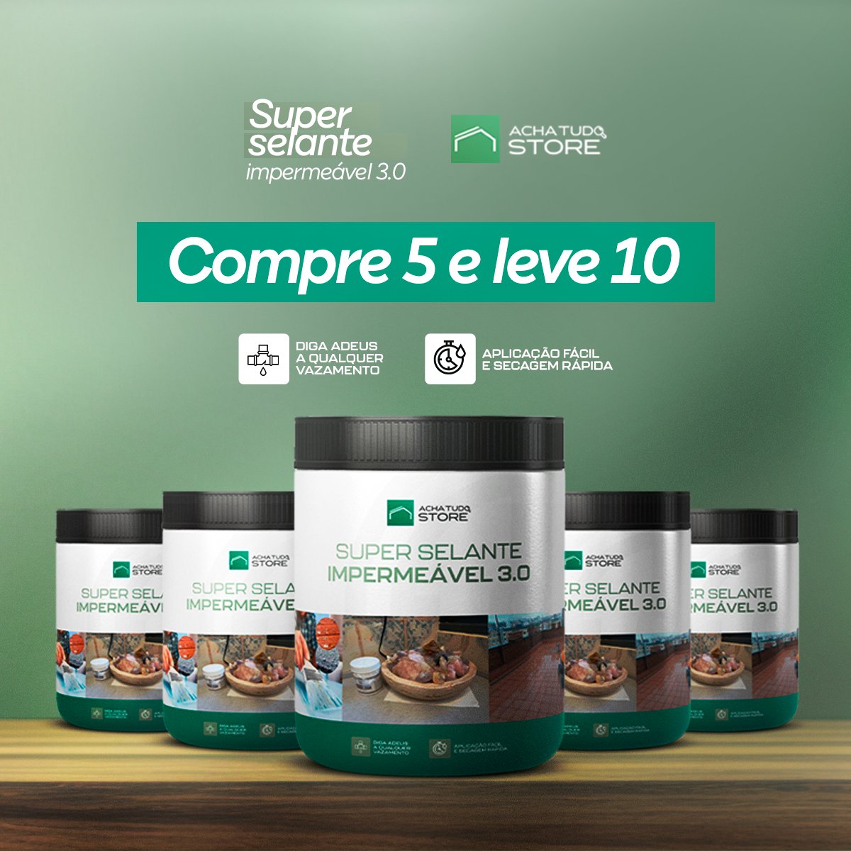 Super Selante Impermeável 3.0 - achatudostore