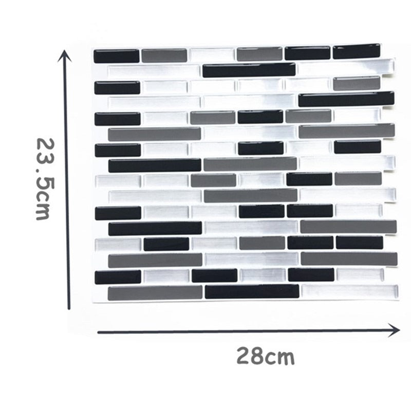 Adesivo Mosaico (28cm x 24cm) - achatudostore