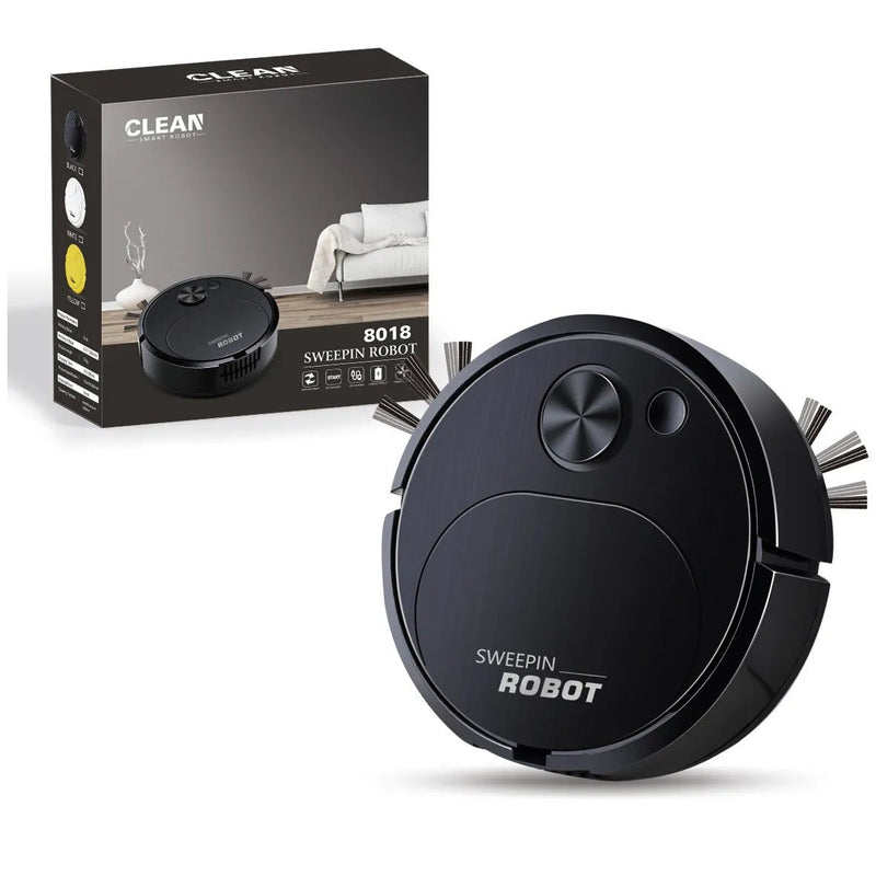Aspirador de pó robô varredor USB 3 em 1 inteligente sem fio - achatudostore