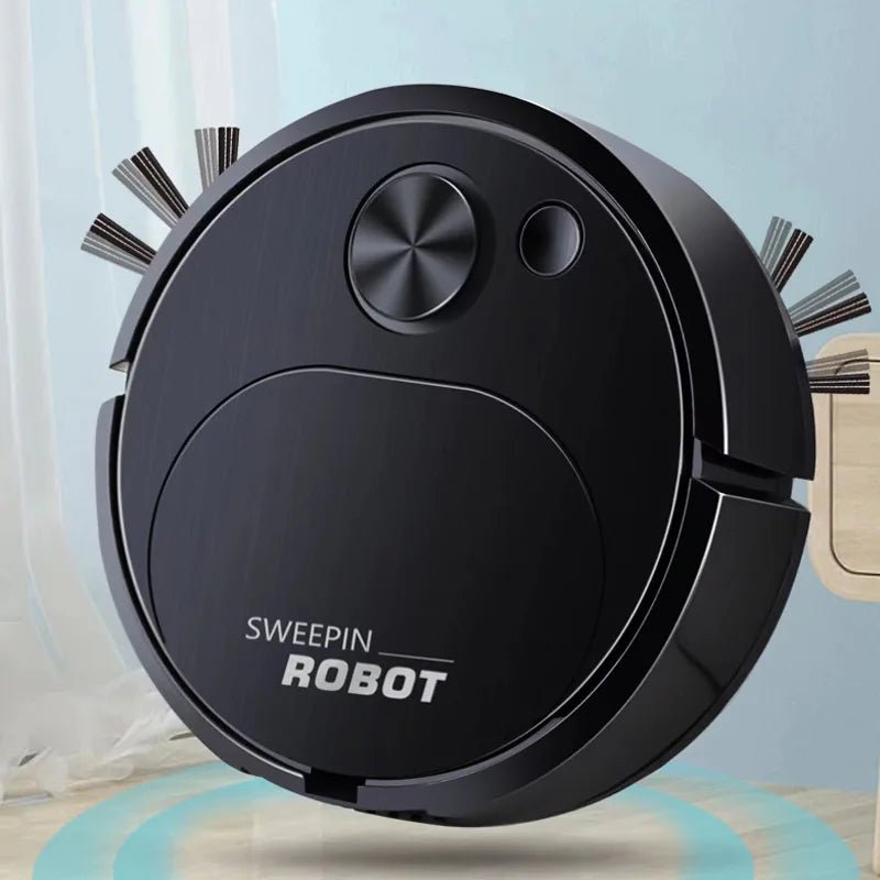 Aspirador de pó robô varredor USB 3 em 1 inteligente sem fio - achatudostore