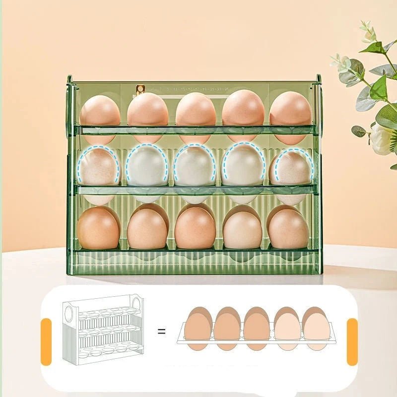 Caixa de Armazenamento de Ovos vertical - achatudostore