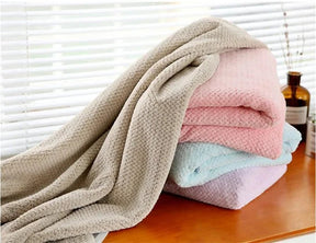 Conjunto de Toalhas em Microfibra Absorvente - Toalha de rosto e toalha de banho - achatudostore