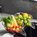Escorredor de Frutas multifuncional com drenagem - Pague 1 e Leve 2 - achatudostore