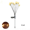 Luz de Jardim FireFly movida a Energia solar - achatudostore