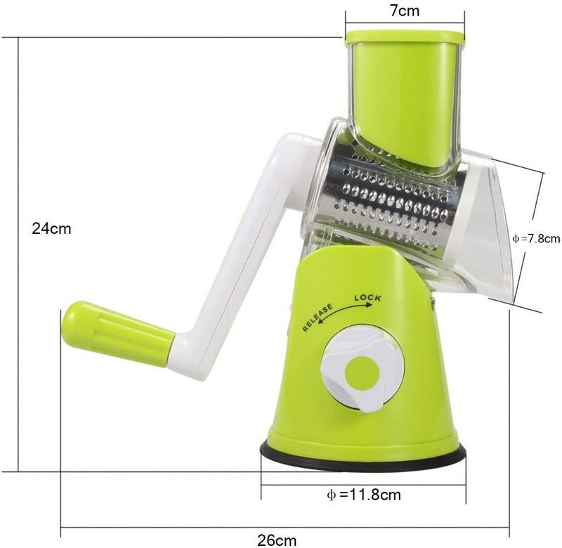 NutriSlicer Chef PRO - Cortador e Fatiador de Veduras e legumes - achatudostore