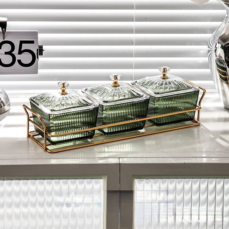Placa de Armazenamento Salada de Frutas Secas - achatudostore