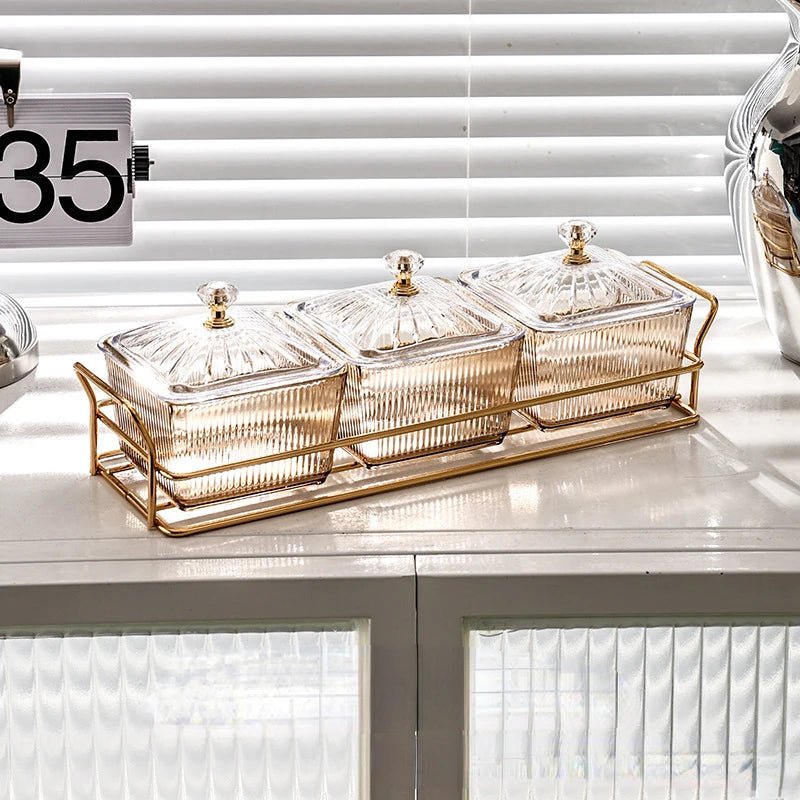 Placa de Armazenamento Salada de Frutas Secas - achatudostore