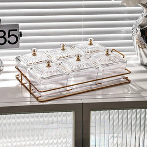 Placa de Armazenamento Salada de Frutas Secas - achatudostore