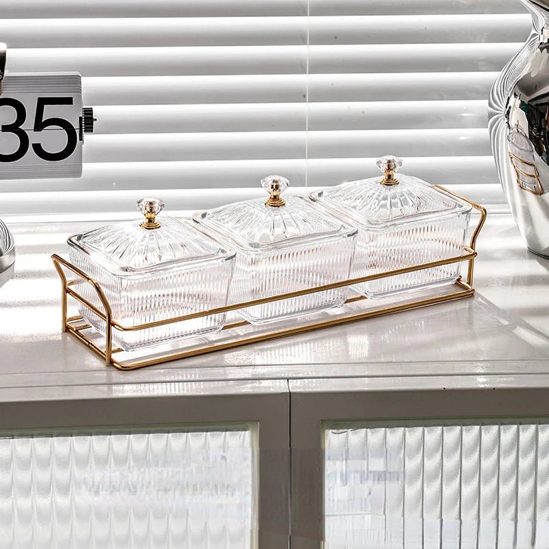 Placa de Armazenamento Salada de Frutas Secas - achatudostore