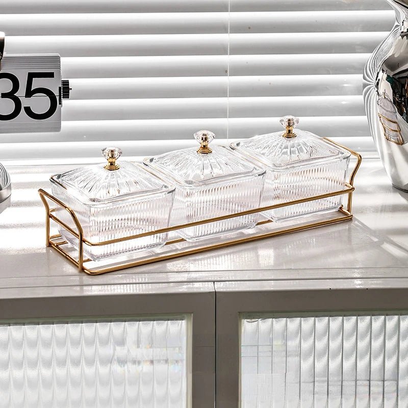 Placa de Armazenamento Salada de Frutas Secas - achatudostore