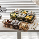 Placa de Armazenamento Salada de Frutas Secas - achatudostore