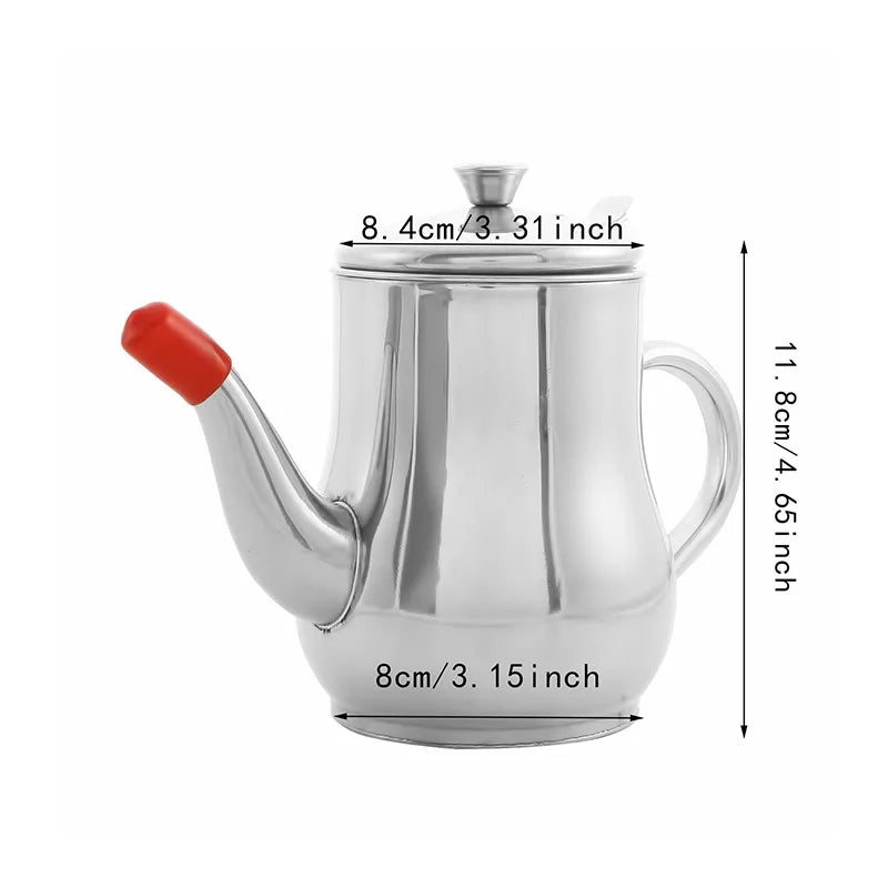 Pote de Filtragem de Óleo em Aço Inoxidável - achatudostore