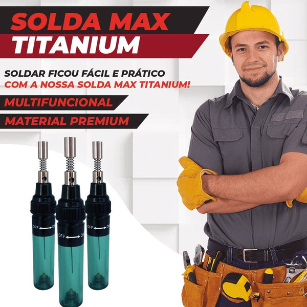 Solda Max Titanium - Aparelho de Solda Portátil - achatudostore