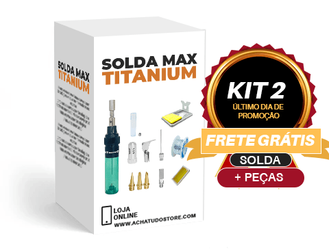 Solda Max Titanium - Aparelho de Solda Portátil - achatudostore