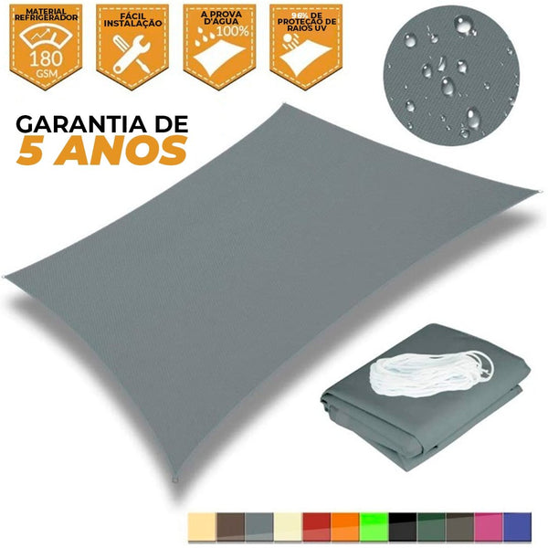 Toldo Retangular Impermeável - Frete Grátis - achatudostore