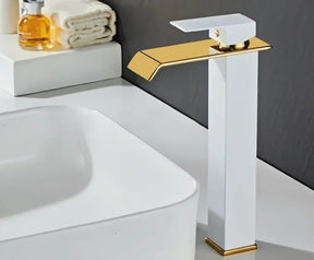 Torneira Premium para Banheiro WhiteGeometric - achatudostore